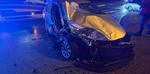 Wypadek w Głobinie koło Słupska. Obok zjazdu z obwodnicy doszło do czołowego zderzenia