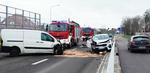 Poważny wypadek na trasie Słupsk-Ustka. 81-latek zasłabł za kierownicą