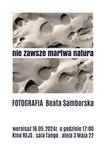 Nie zawsze martwa natura - wernisaż wystawy Beaty Samborskiej