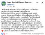 Podziękowania od córki i mamy dla naczelników słupskiej drogówki. Pomagamy i chronimy.