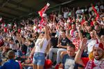 EURO 2024. Słupska Strefa Kibica podczas meczu Polska - Austria 1:3 [ZDJĘCIA]