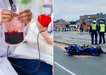 Pilnie potrzebna krew dla motocyklisty z wypadku w Słupsku! Mężczyzna walczy o życie w szpitalu