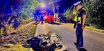 Śmiertelny wypadek w powiecie słupskim. Nie żyje 40-letni motocyklista