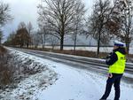 Ślisko na drogach miasta i powiatu!