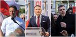 Trzaskowski, Mentzen i Zandberg. Kandydaci na prezydenta odwiedzą w majówkę Pomorze