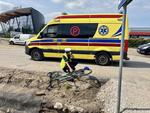 Wsiadł na rower z ponad dwoma promilami. Przewrócił się i trafił na SOR.