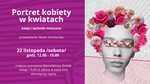 Portret kobiety w kwiatach - kolaż i techniki mieszane