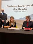 Słupsk rozpoczyna realizację projektu "Przyszłość w Równowadze" z Funduszami Szwajcarskimi - umowa podpisana w Grudziądzu
