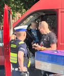Bezmyślnie narażał dzieci na niebezpieczeństwo. Tym razem jazda zakończyła się mandatem