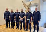 Wyższe stopnie służbowe dla policjantów z Komendy Miejskiej Policji w Słupsku.